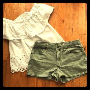 2/$10 High rise shortie short